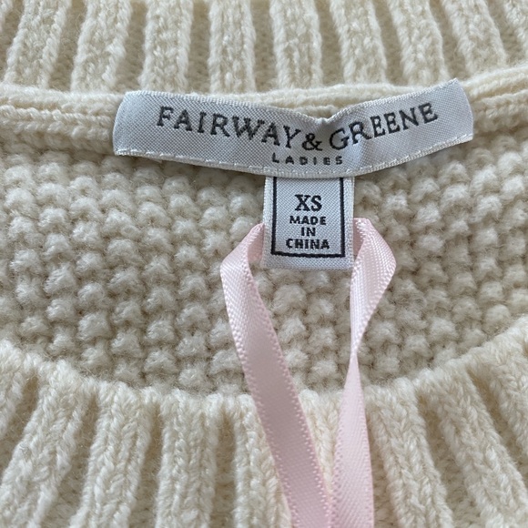 NWT Fairway & Greene Merino wool sweater size XS - Picture 3 of 5